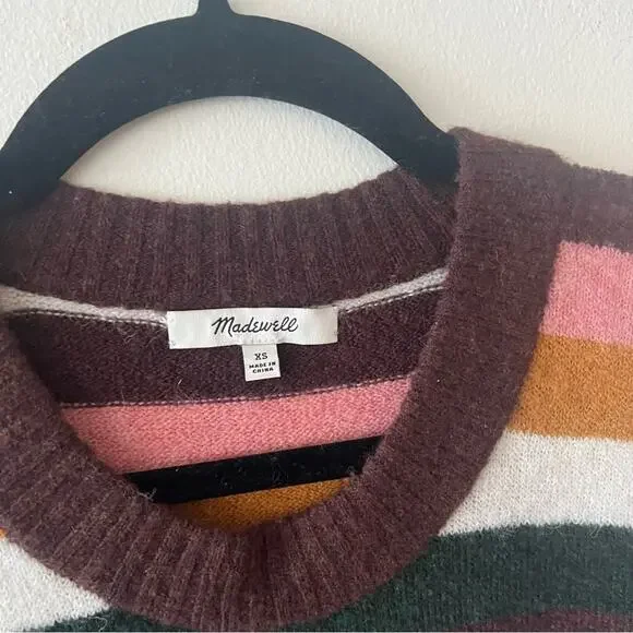 Madewell Striped Payton Pullover Sweater in Coziest Yarn - Picture 6 of 10
